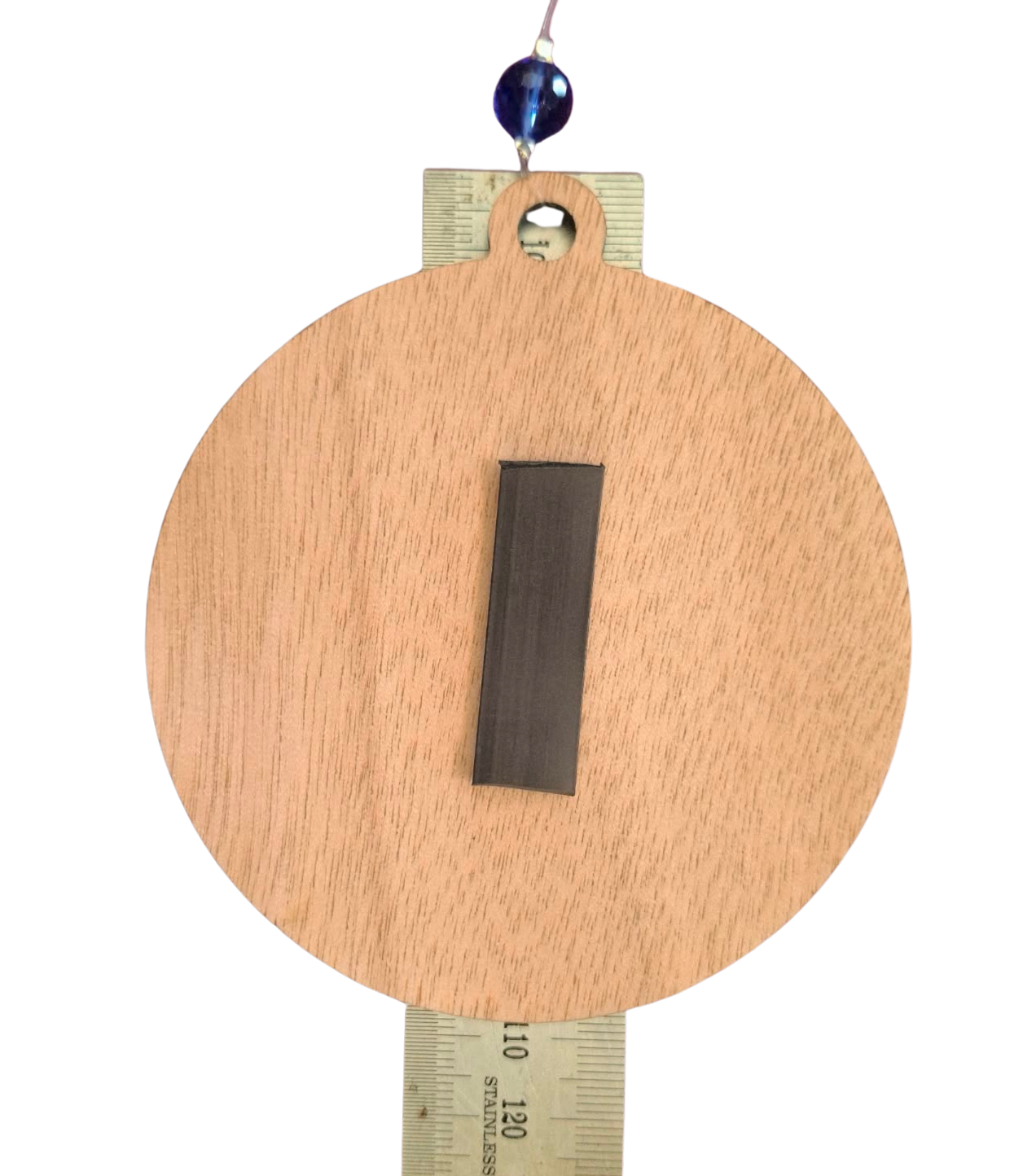 Retro Better late than ugly fridge magnet/hanger