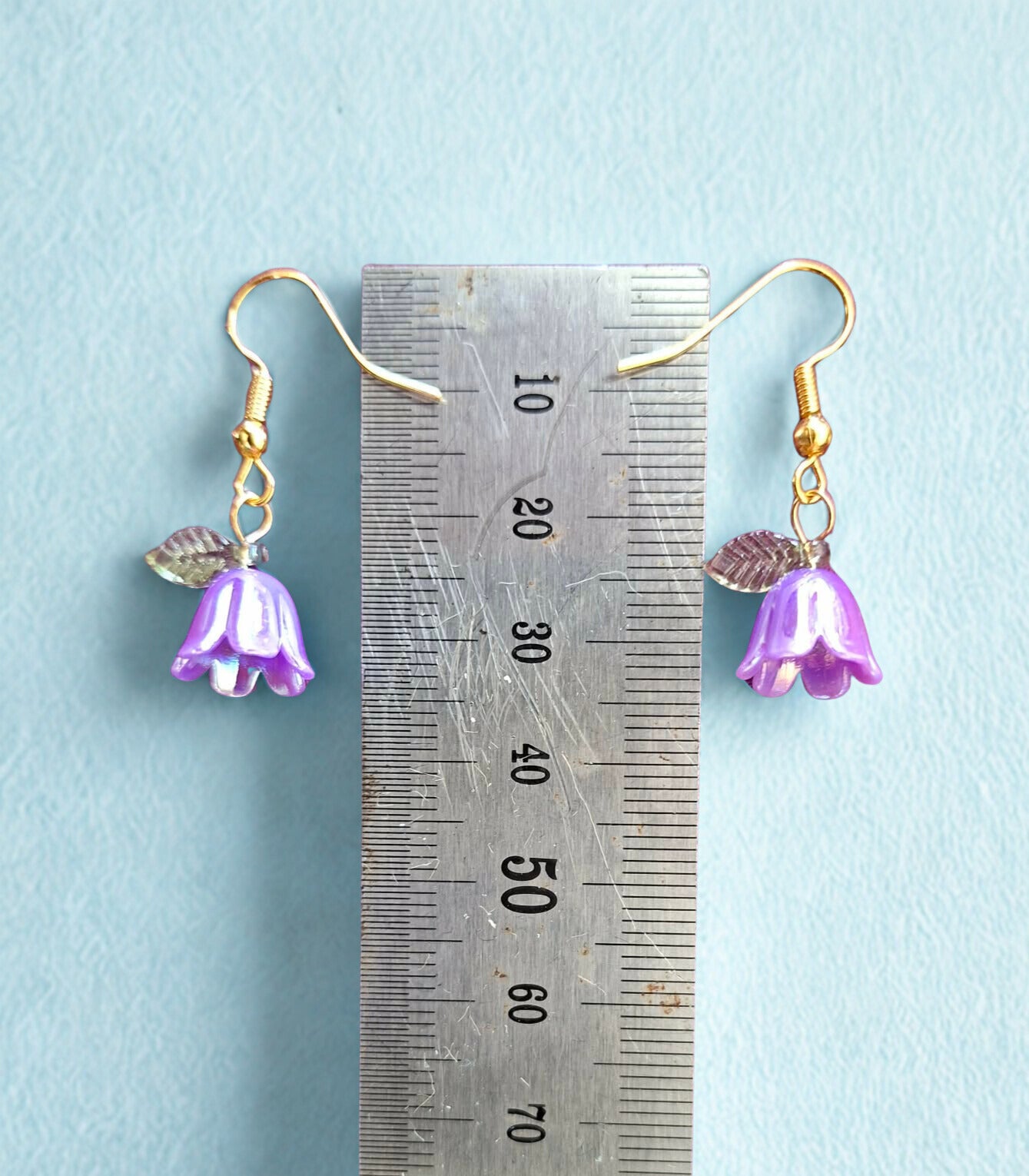 Magical bell flower earrings - available in purple, white or red