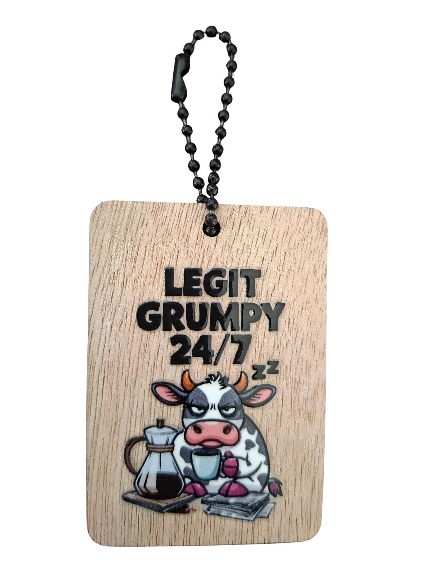 Comedy Key Chain - Legit Grumpy