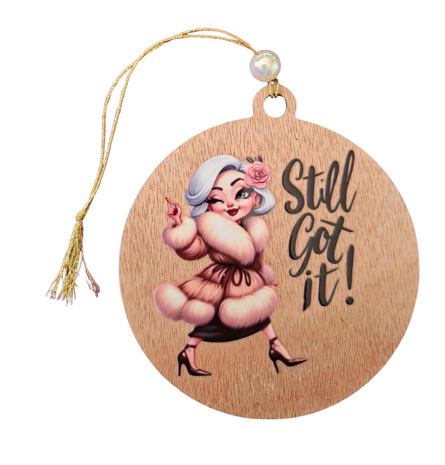 Still got it small hanging sign