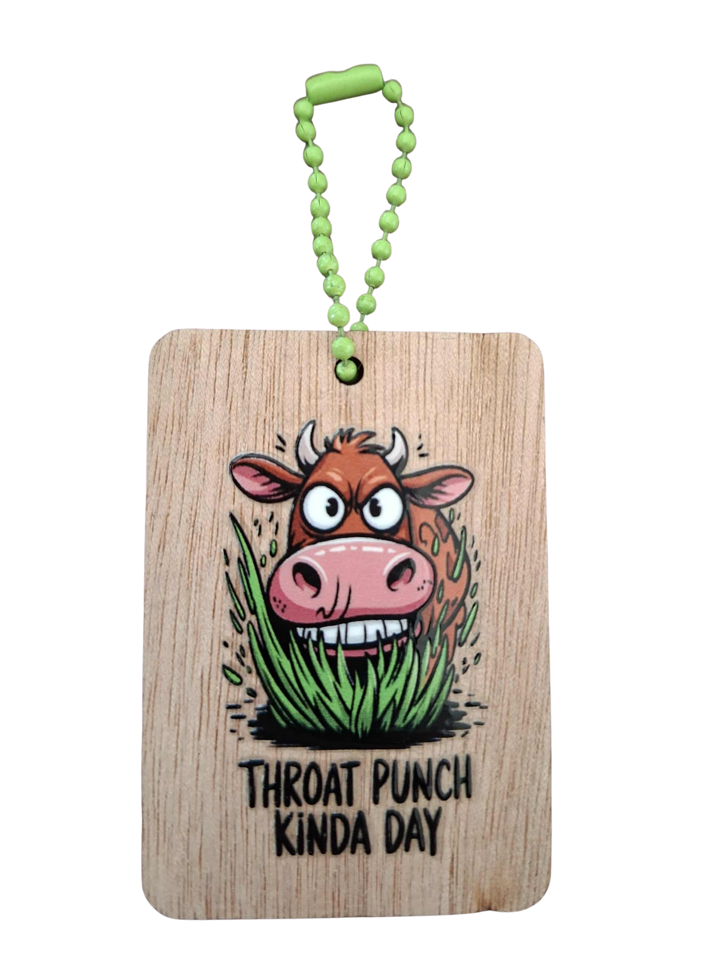 Comedy Key Chain - Throat punch day