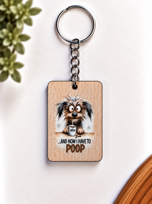 Funny Wooden Keychains — Buy 5, Pay for 4! Made in NZ
