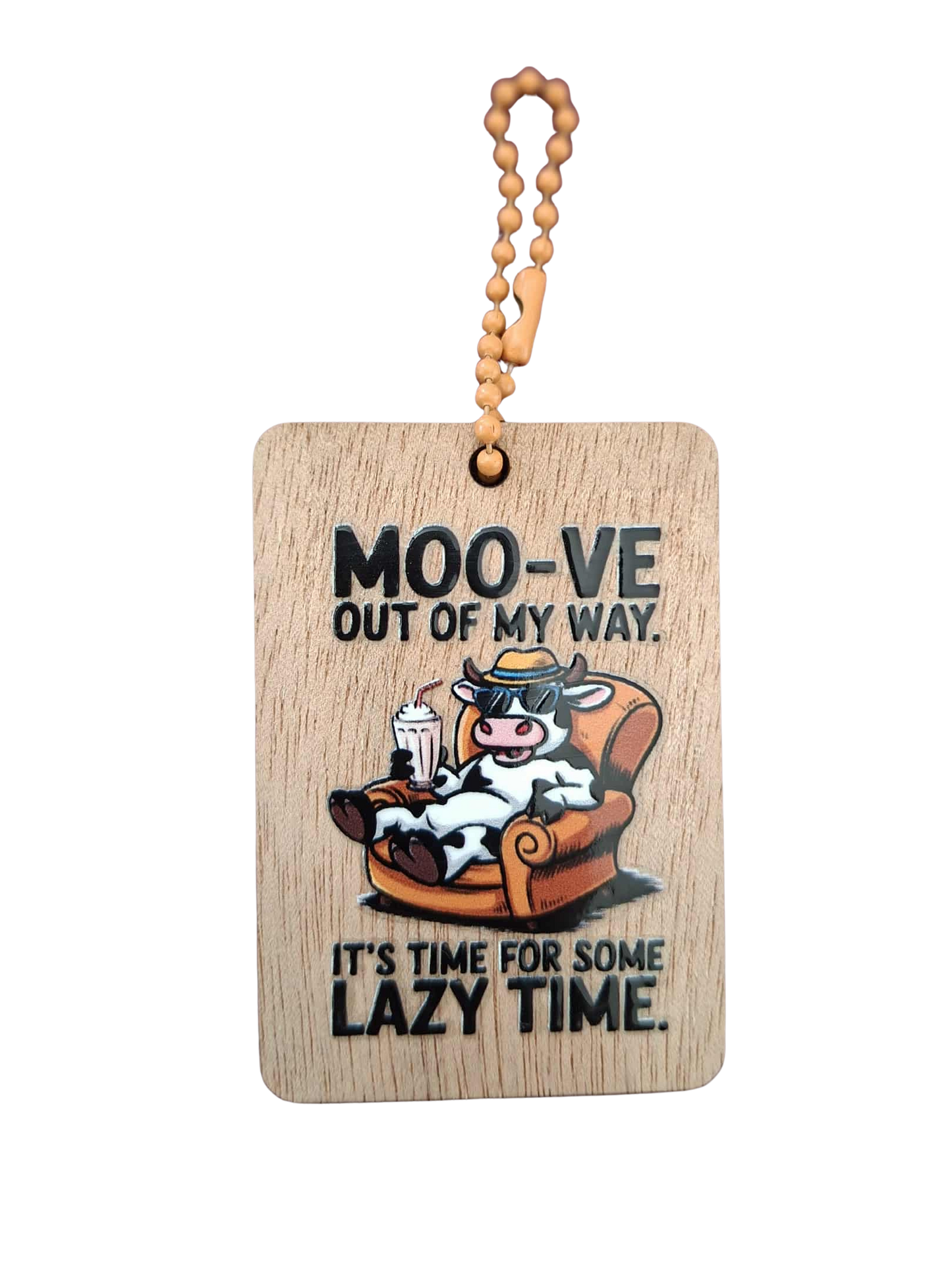 Comedy Key Chain - Lazy Time