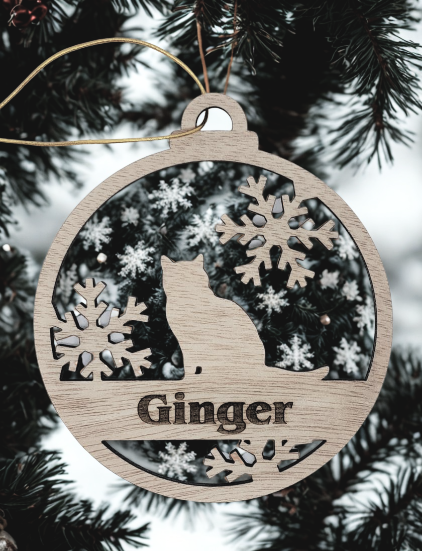For the Cats - personalized decoration - 6 to choose from