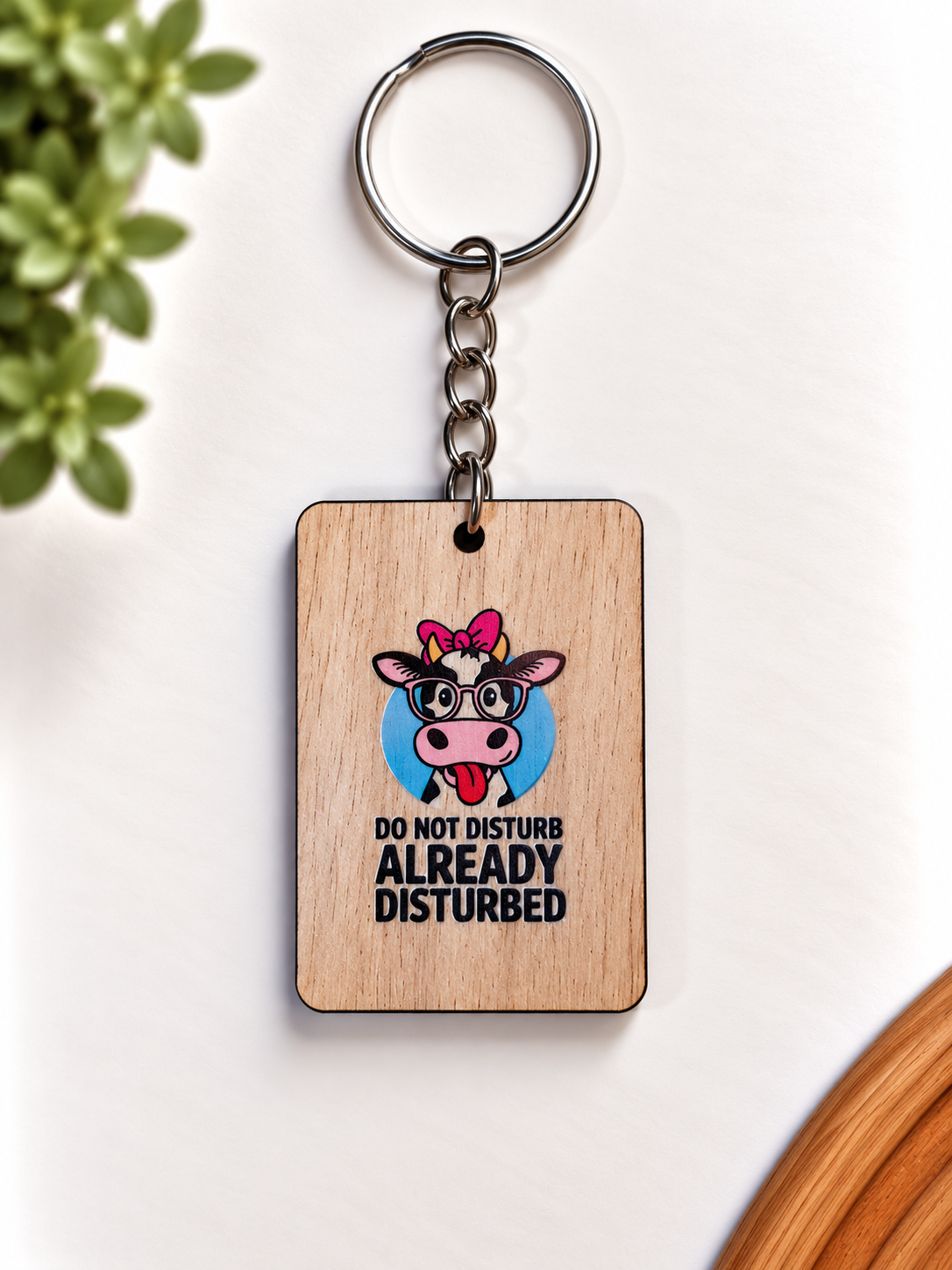 Funny Wooden Keychains — Buy 5, Pay for 4! Made in NZ