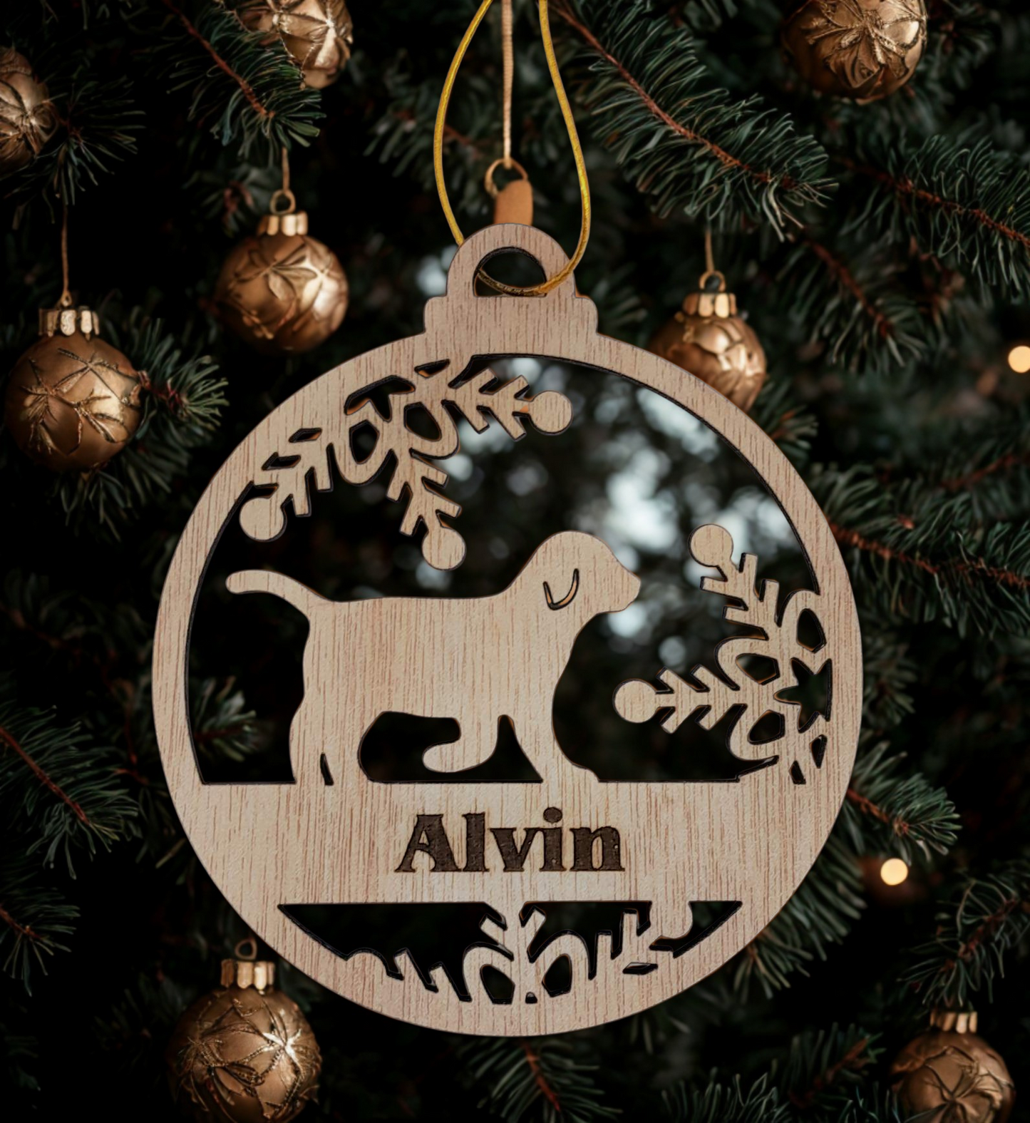 For the Dogs - personalized decoration - 5 to choose from