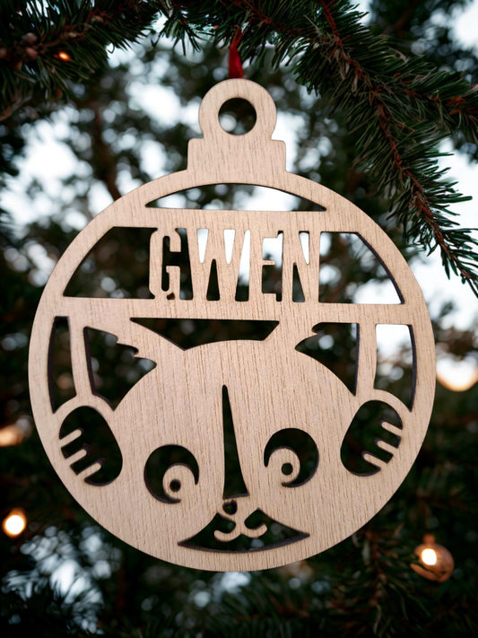 Pets - cut out personalized decoration - 4 to choose from