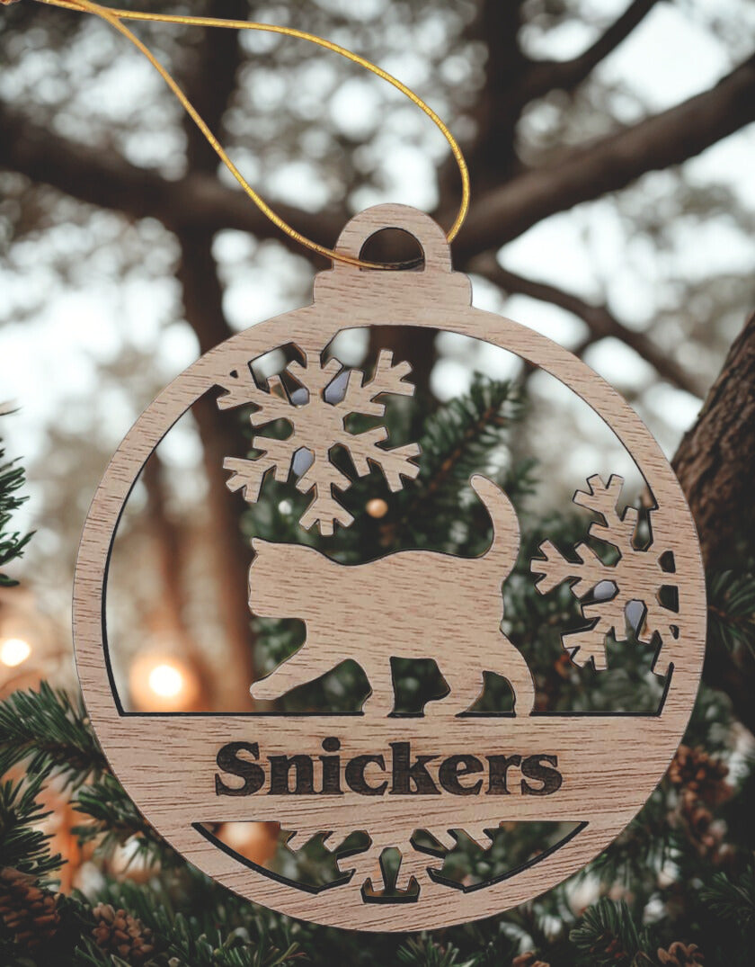 For the Cats - personalized decoration - 6 to choose from