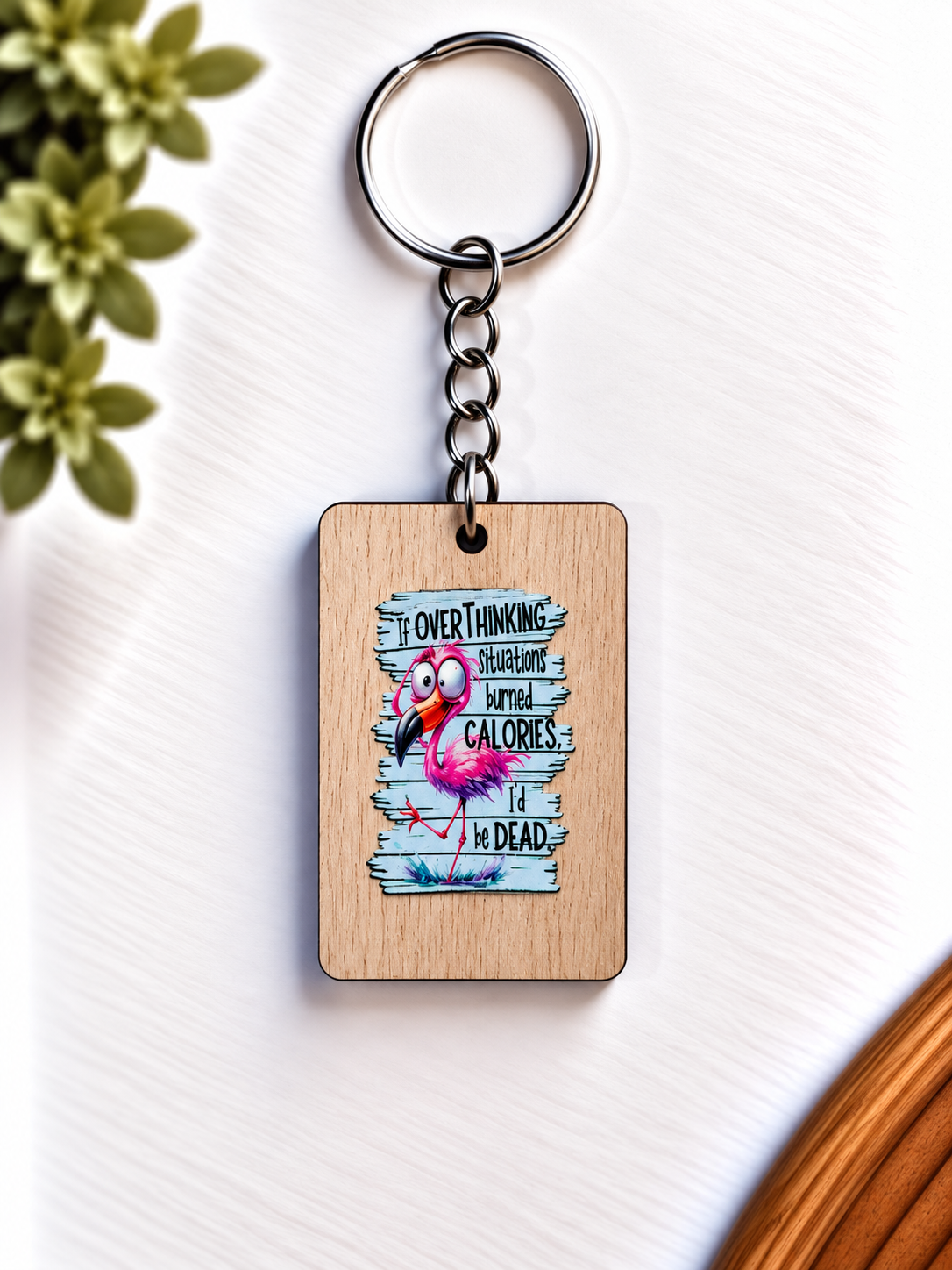 Funny Wooden Keychains — Buy 5, Pay for 4! Made in NZ