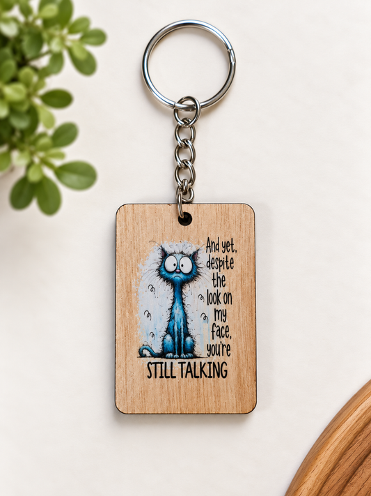 Funny Wooden Keychains — Buy 5, Pay for 4! Made in NZ