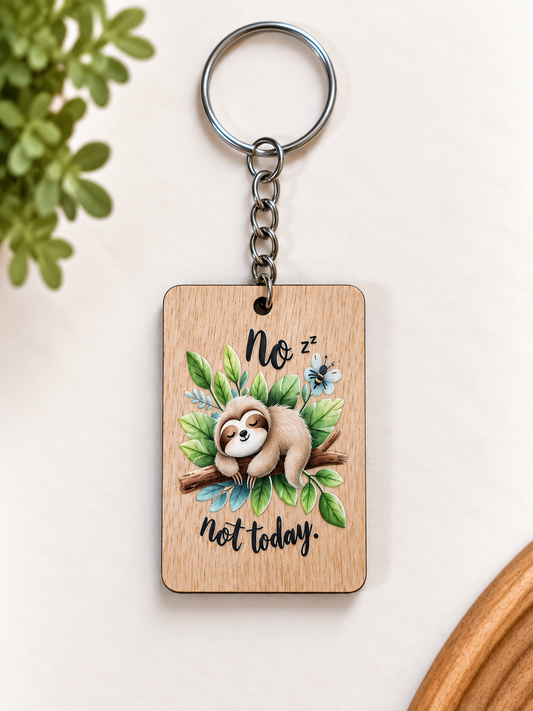 Funny Wooden Keychains — Buy 5, Pay for 4! Made in NZ