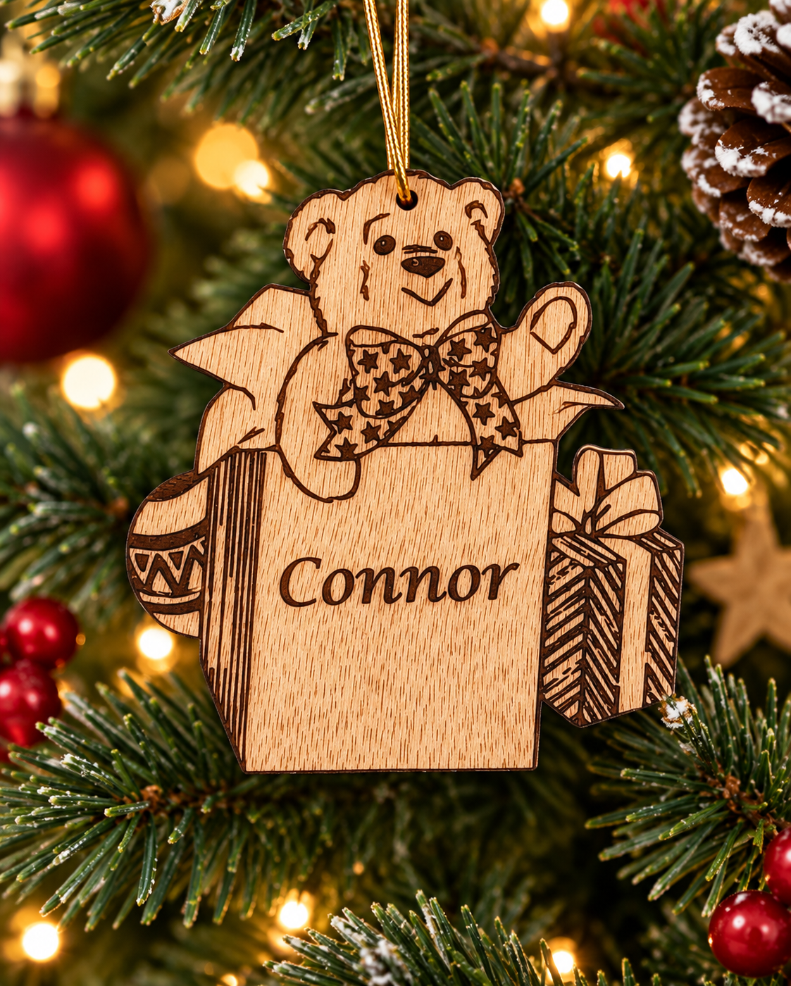 Personalised Christmas Decoration – 4 Designs to Choose From!