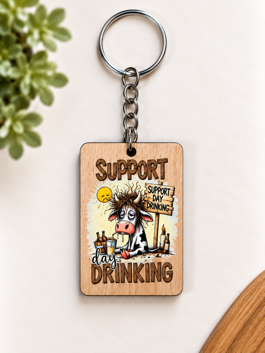 Funny Wooden Keychains — Buy 5, Pay for 4! Made in NZ
