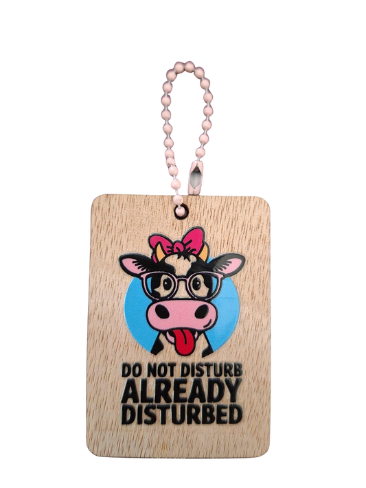 Comedy Key Chain - Already disturbed