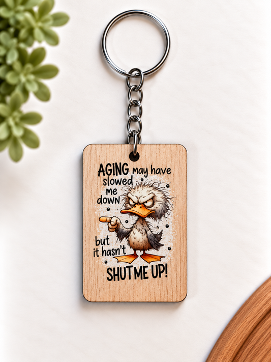 Funny Wooden Keychains — Buy 5, Pay for 4! Made in NZ