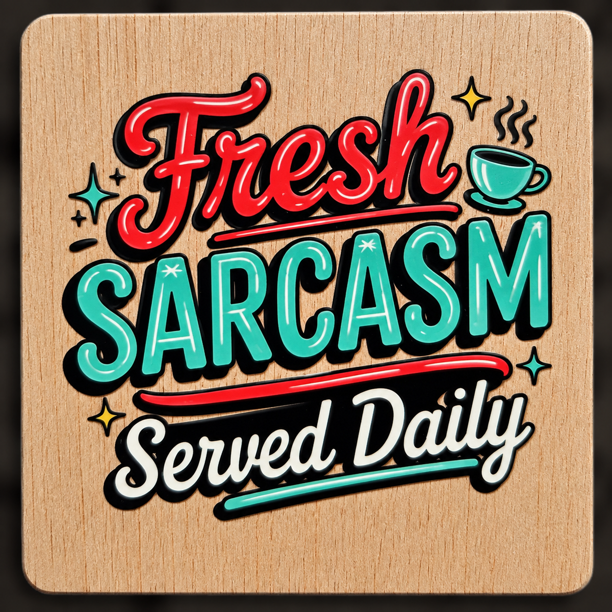 Add a little attitude to your fridge! - Fresh sarcasm served daily