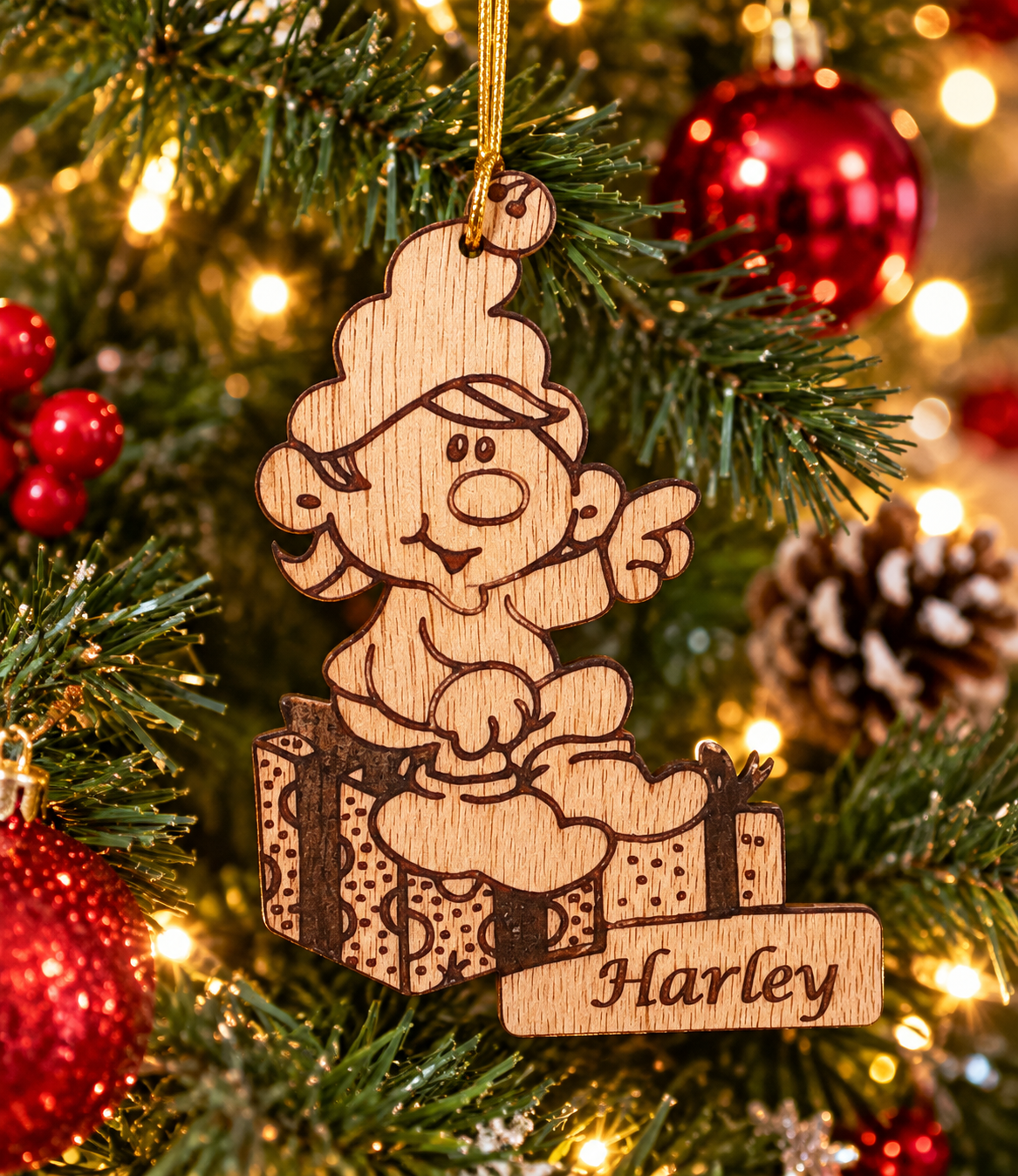 Personalised Christmas Decoration – 4 Designs to Choose From!