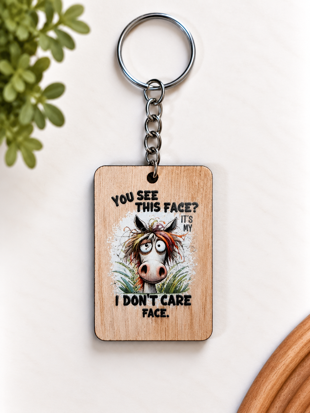Funny Wooden Keychains — Buy 5, Pay for 4! Made in NZ