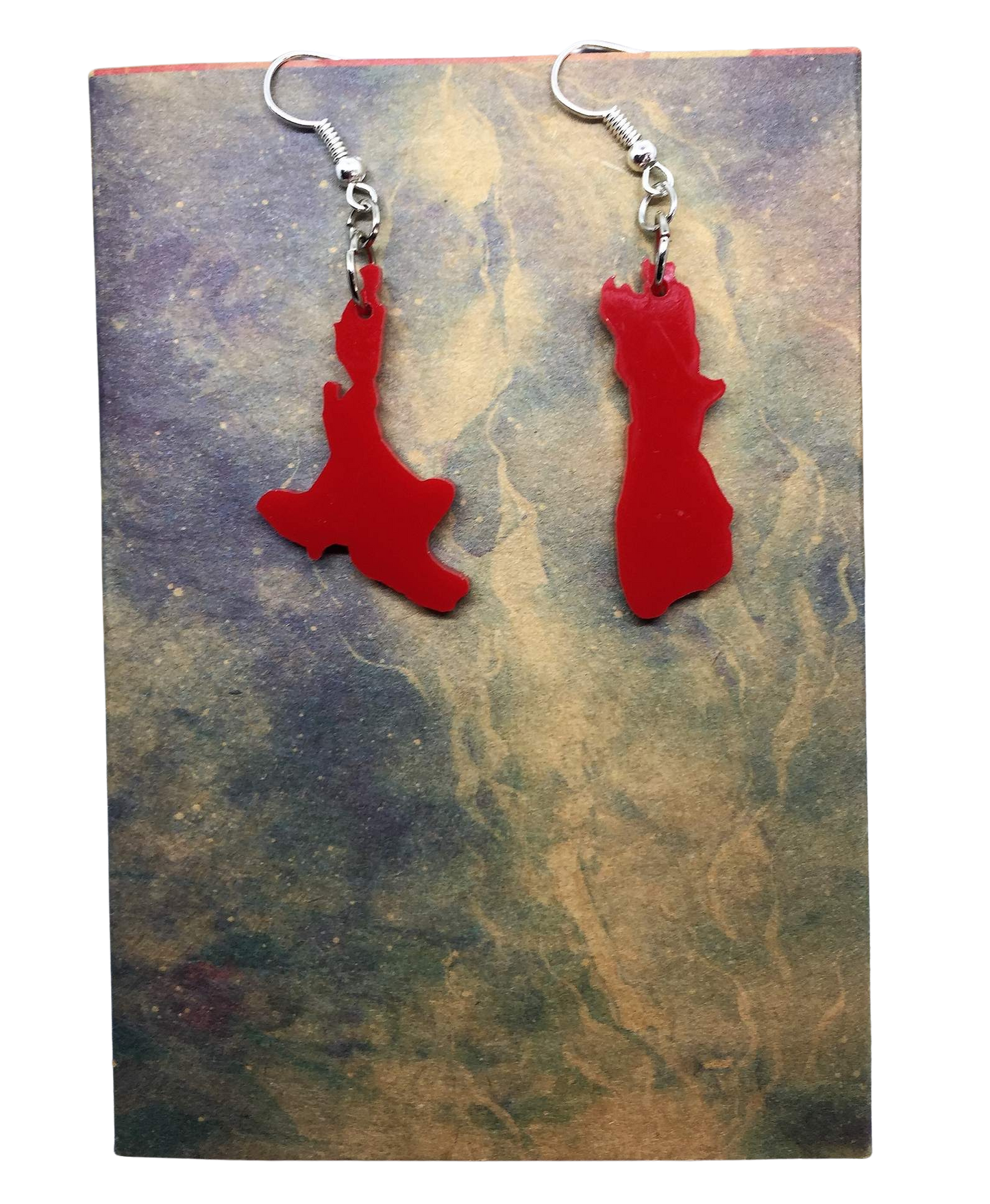 New Zealand earrings - 2 colours available