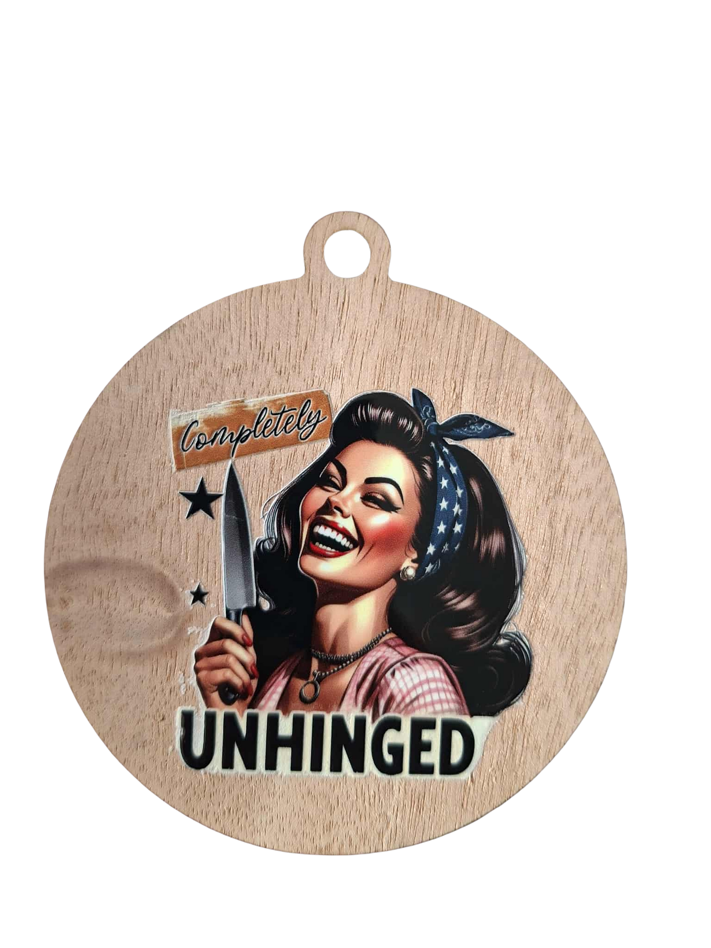 Retro Completely unhinged fridge magnet/hanger