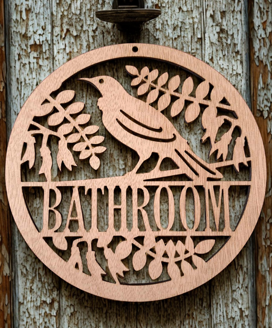 Personalized Kiwiana door signs or wall art - tui, fantail or kea with kiwi