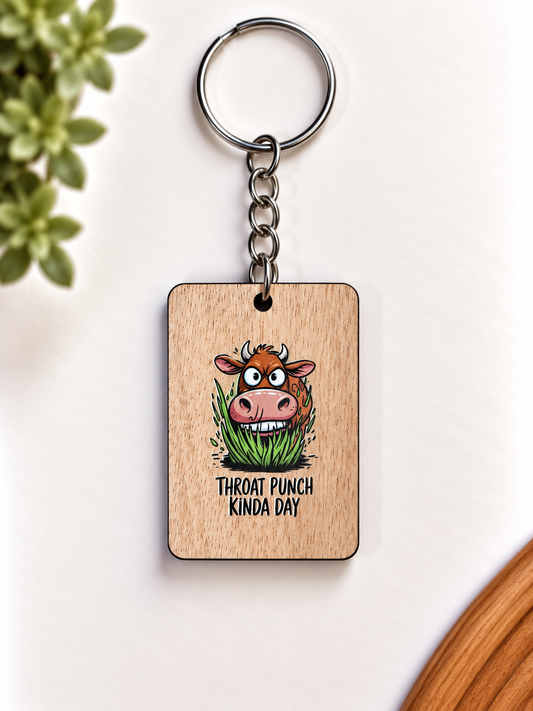 Funny Wooden Keychains — Buy 5, Pay for 4! Made in NZ