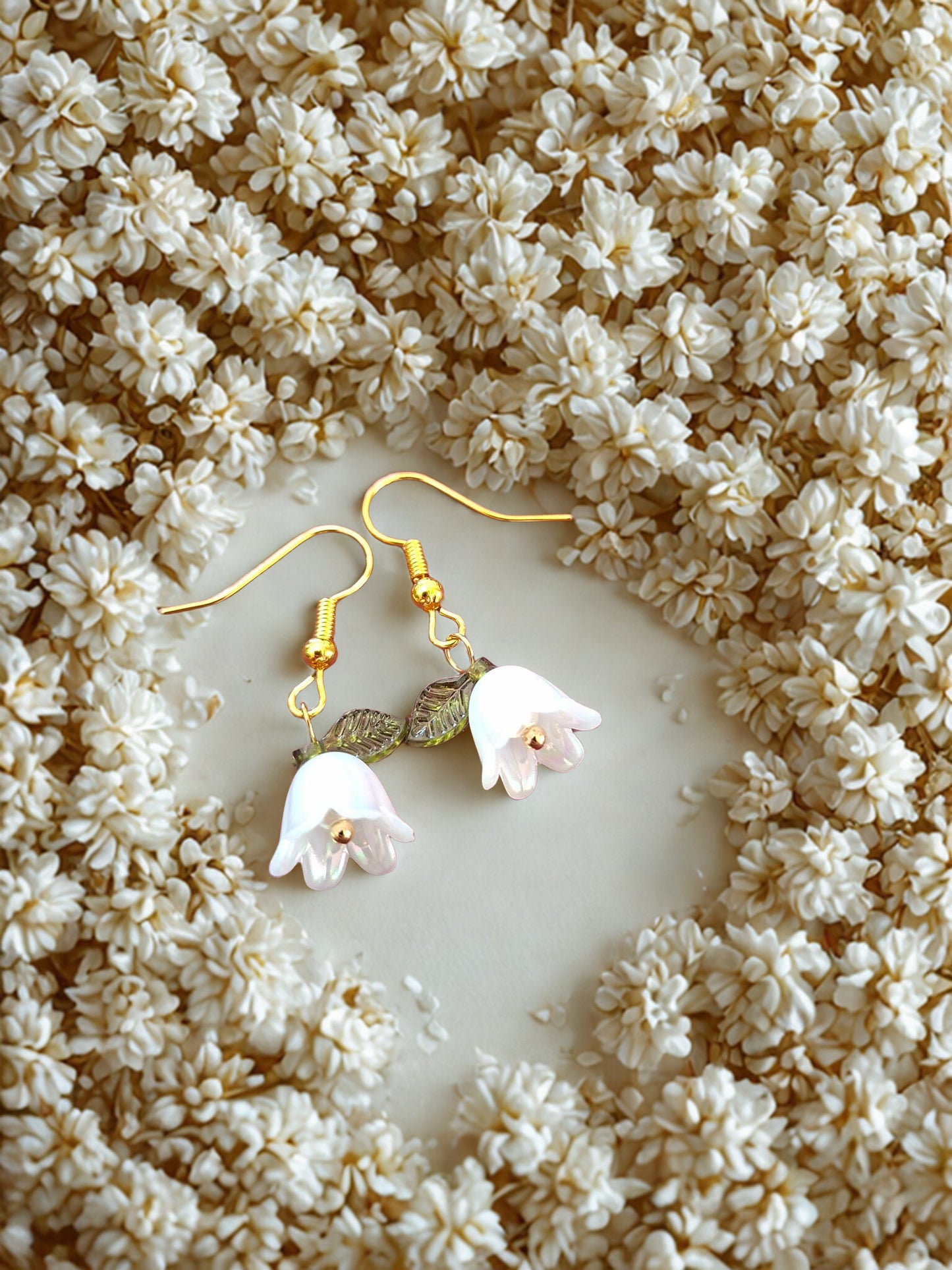 Magical bell flower earrings - available in purple, white or red