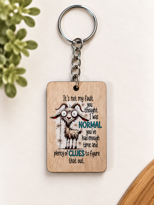Funny Wooden Keychains — Buy 5, Pay for 4! Made in NZ