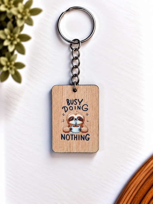 Funny Wooden Keychains — Buy 5, Pay for 4! Made in NZ