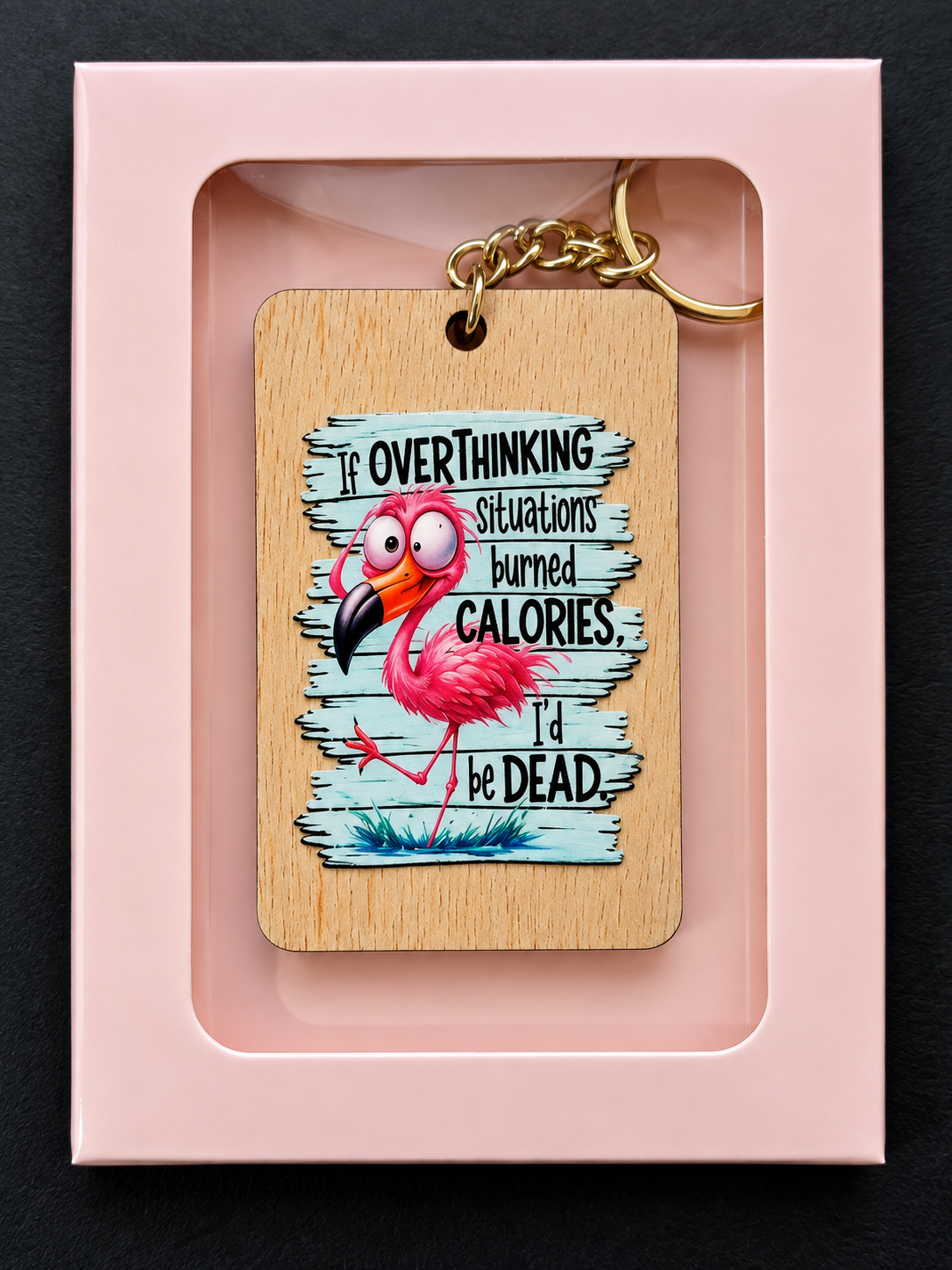 Funny Wooden Keychains — Buy 5, Pay for 4! Made in NZ