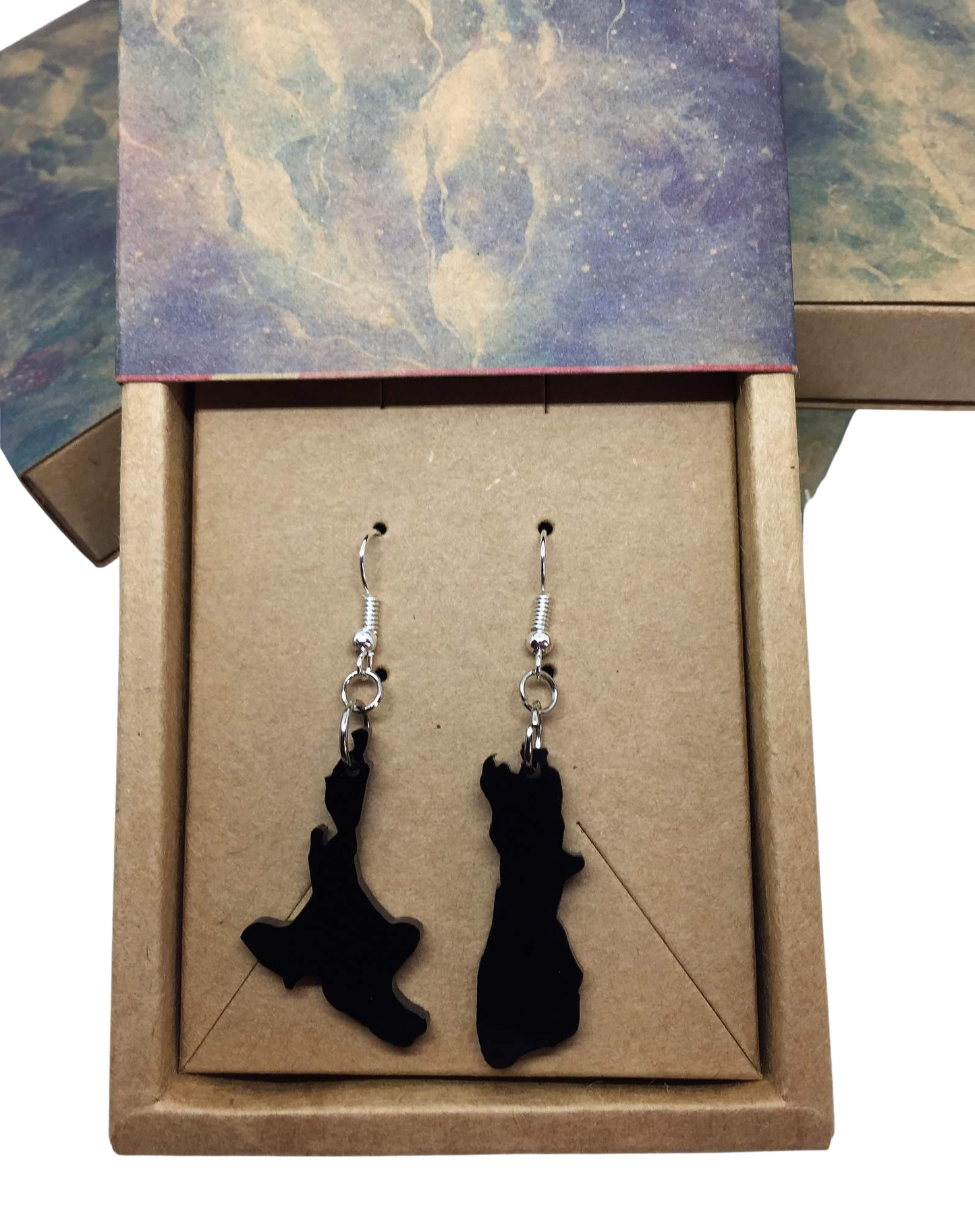 New Zealand earrings - 2 colours available