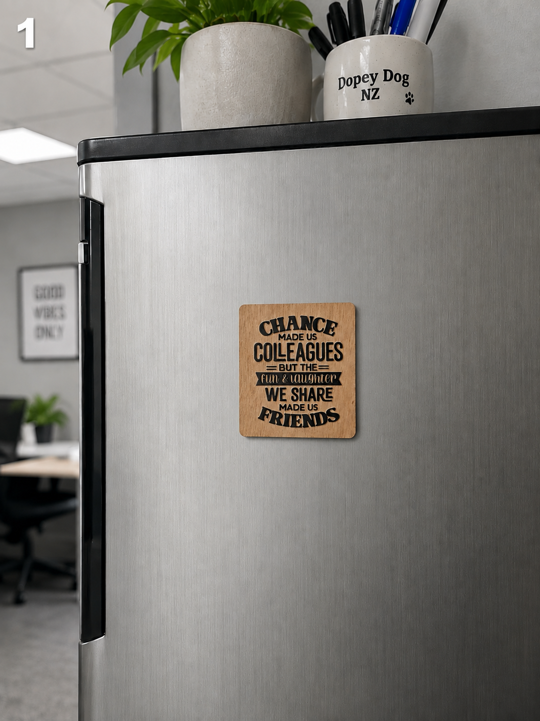 Office/Workplace Fridge Magnet - Day Drinking from a Mug to Keep Things Professional