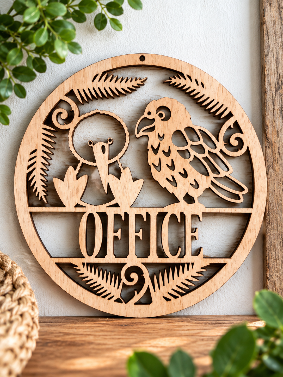 Personalised Wooden Name Wall Art – Laser Cut & Made in NZ - choose from three designs