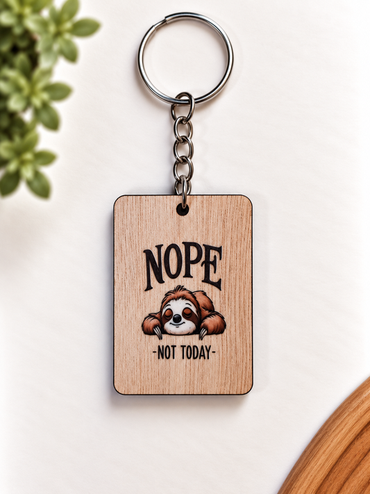 Funny Wooden Keychains — Buy 5, Pay for 4! Made in NZ