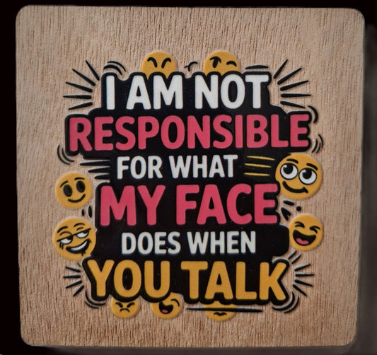 Add a little attitude to your fridge! - I am not responsible