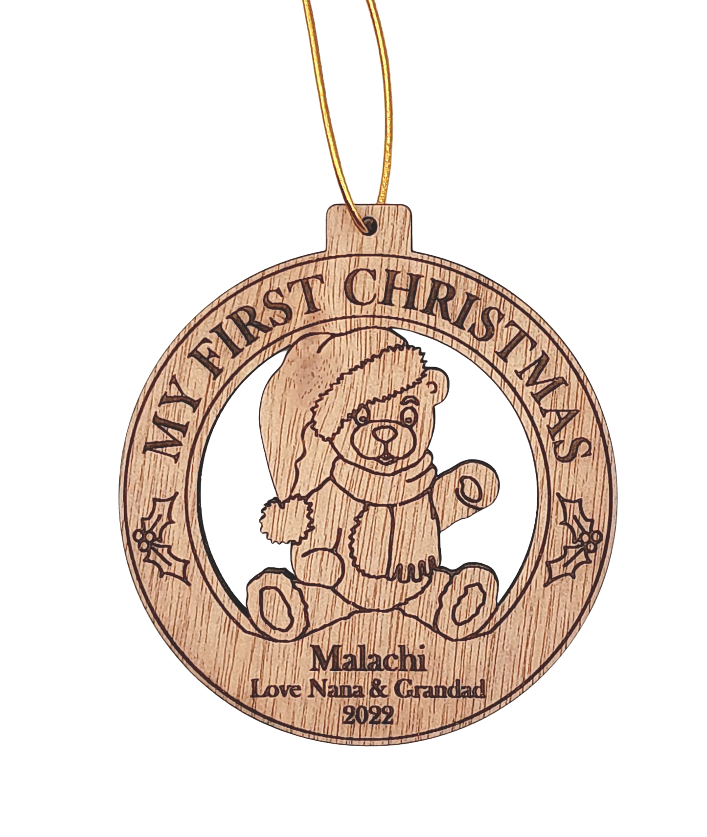 My First Christmas - Personalized decoration - 2 to choose from
