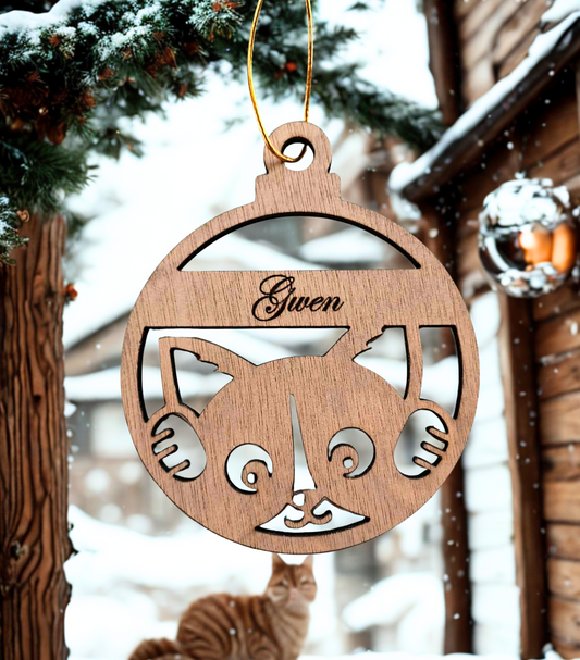 Cats - personalized decoration - 4 to choose from